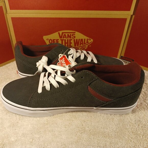 VANS Men's 6.5/Women's 8 Seldan Suede Raven/White VN0A4TZEAJI - Picture 11 of 12